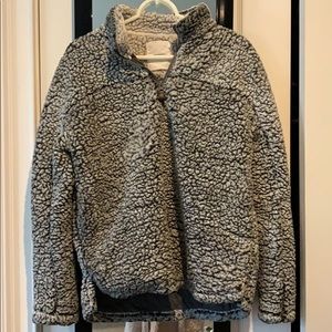 Thread and supply lightly worn pullover